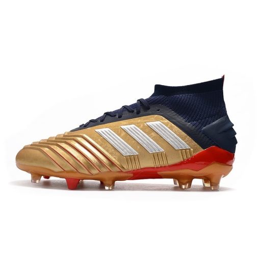 Adidas Predator 19.1 FG - Goud Rood Zilver_2.jpg